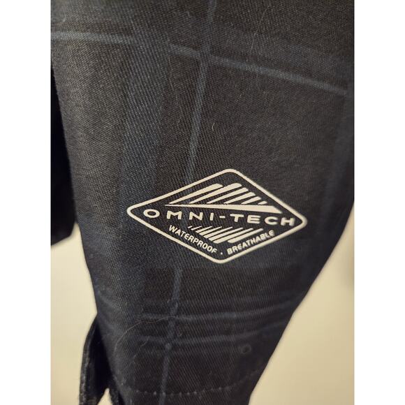 Columbia Jacket Womens M Black Blue Interchange Omni Tech Waterproof Lined - Picture 5 of 13